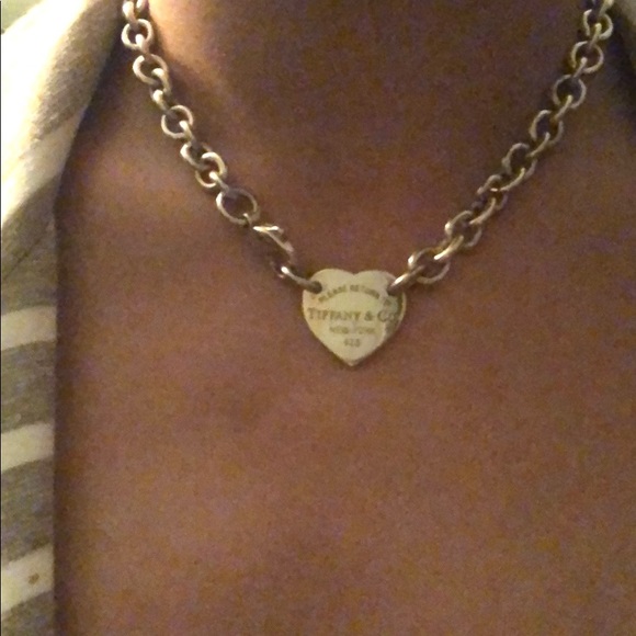 Tiffany & Co. Jewelry - Return to Tiffany heart tag choker